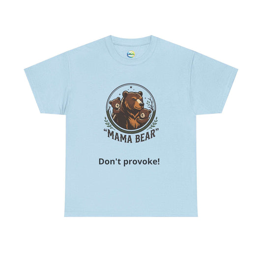Mama Bear T-Shirt — Cute Mother & Cub Graphic Tee, Mother's Day Gift
