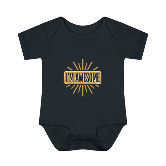 Personalizable Infant Bodysuit – Custom Printed Baby Onesie