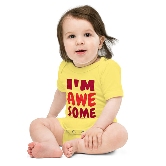 Baby short sleeve one piece