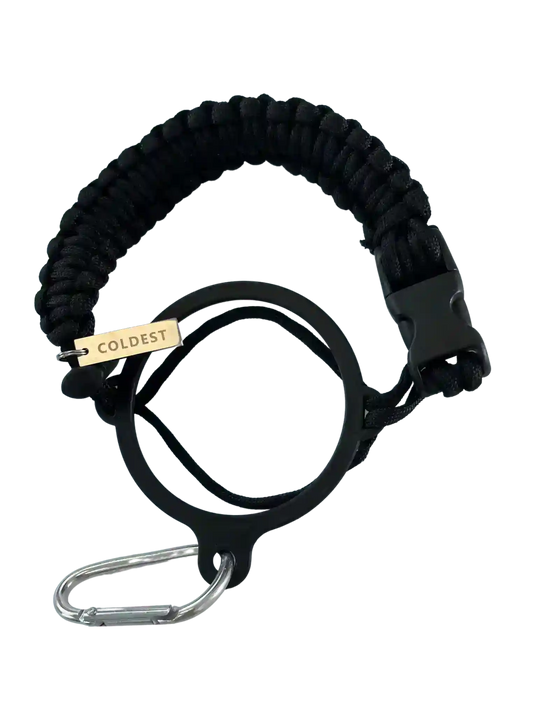 Coldest Paracord Handle Black