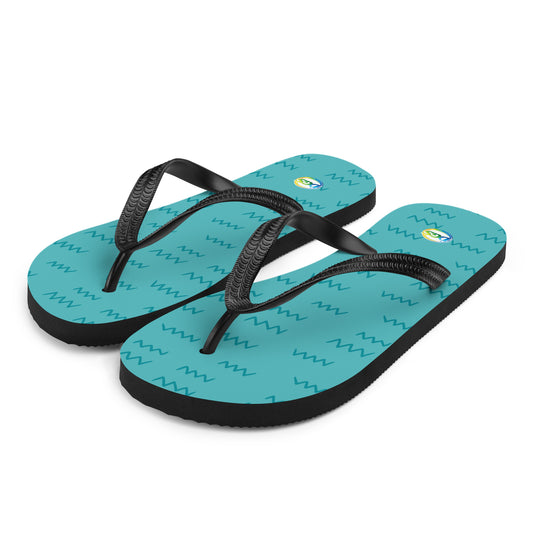 Flip-Flops with all-over print sublimation design L