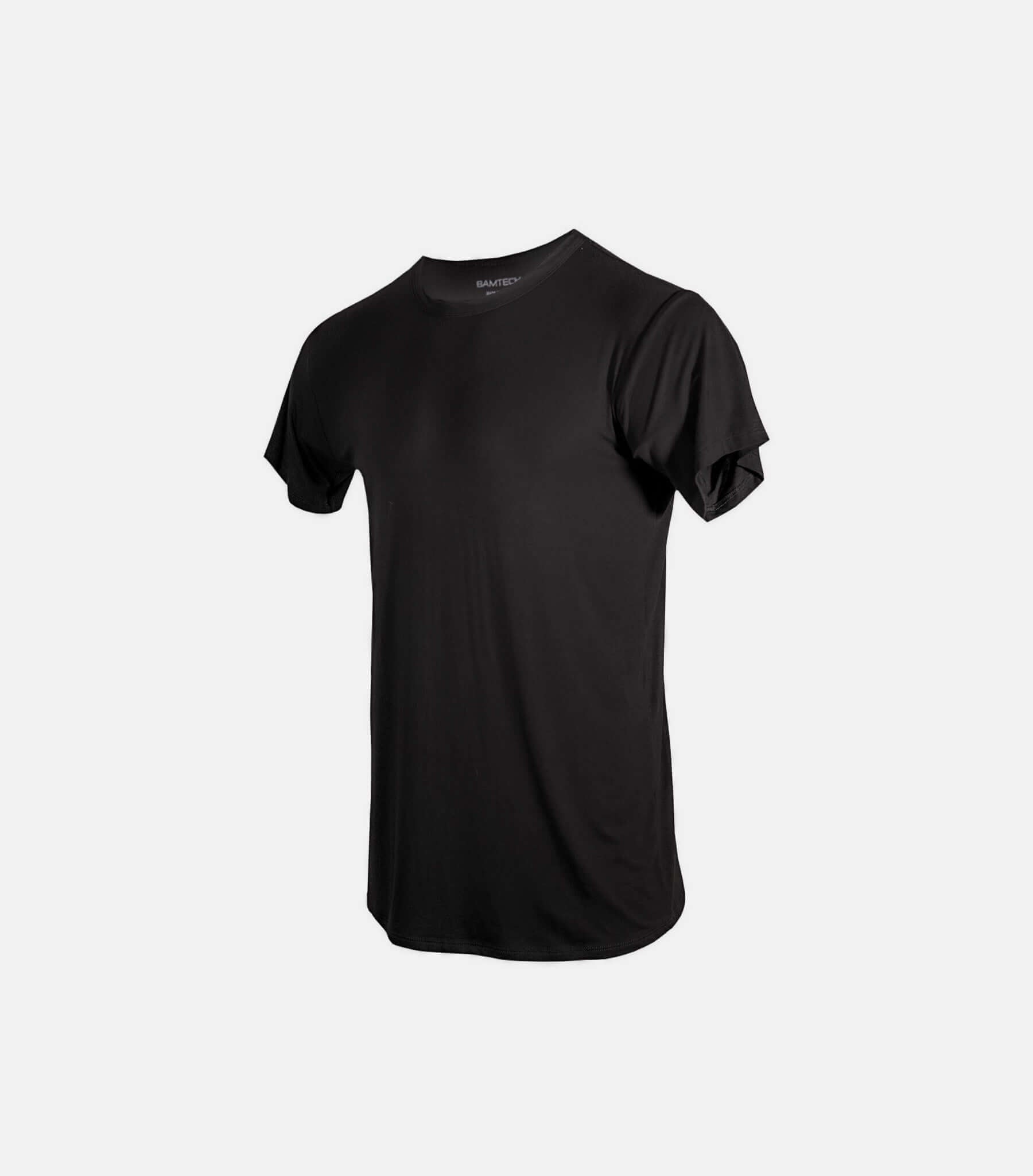 Bamboo Aerotech T-Shirt - White Black
