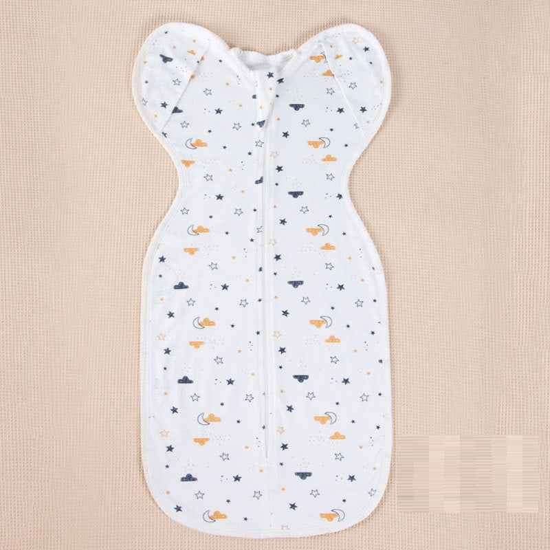 Baby Cotton Anti Kick Printed Sleeping Bag Baby stars moon