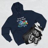 Three-Panel Fleece Hoodie — Custom Unisex Designed Comfort