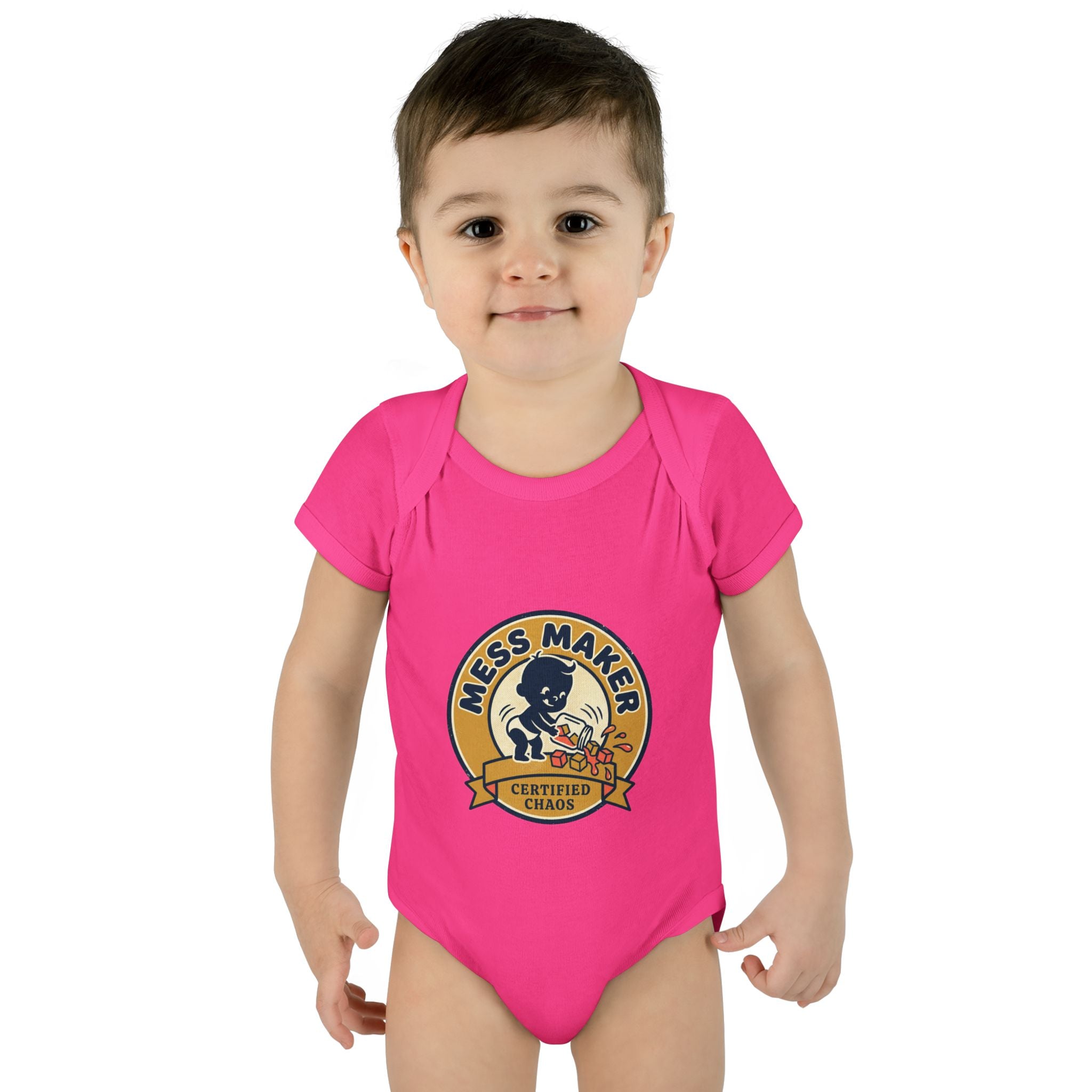 Custom Printed Baby Onesie – Personalizable Infant Bodysuit