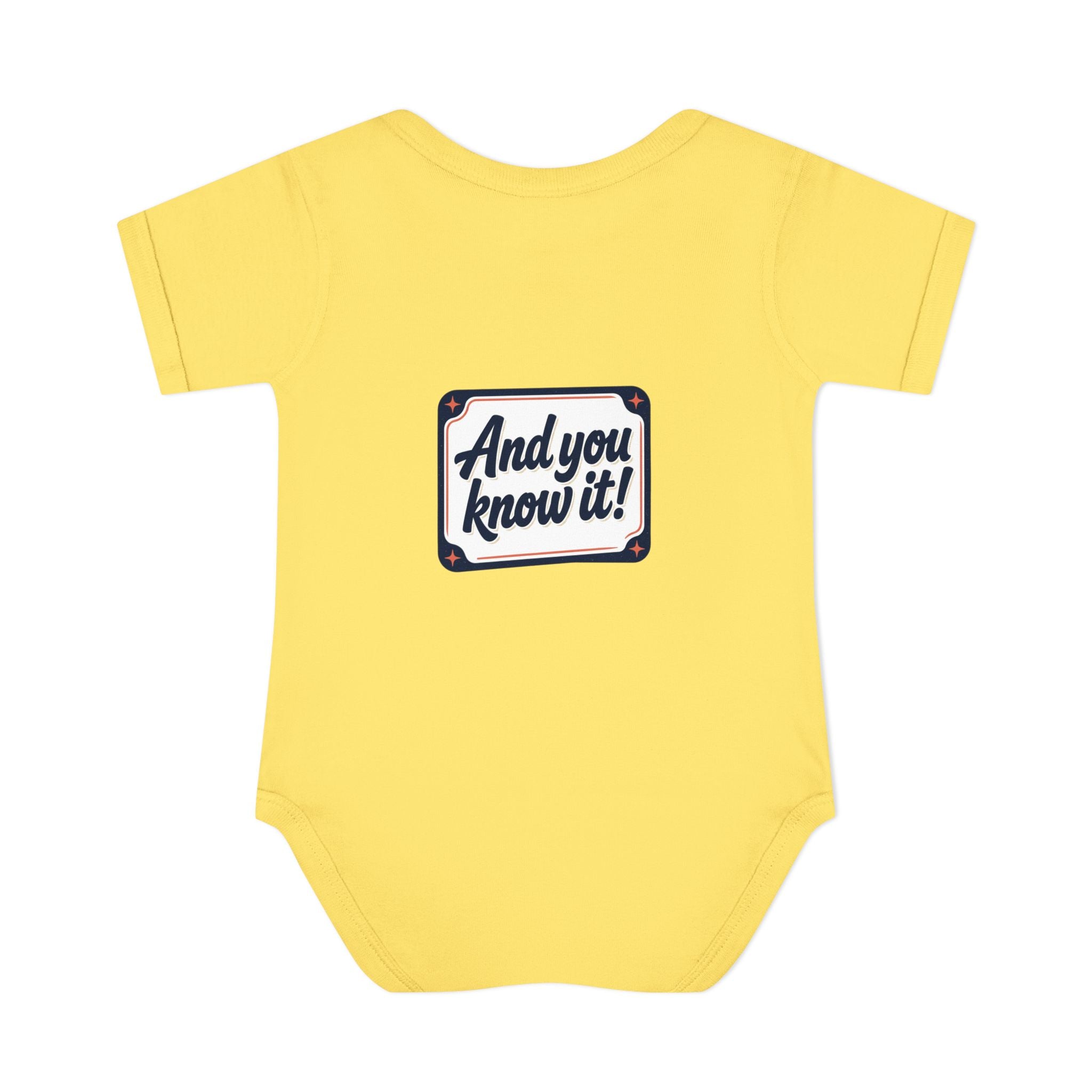 Personalizable Infant Bodysuit – Custom Printed Baby Onesie