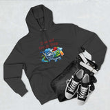 Three-Panel Fleece Hoodie — Custom Unisex Designed Comfort