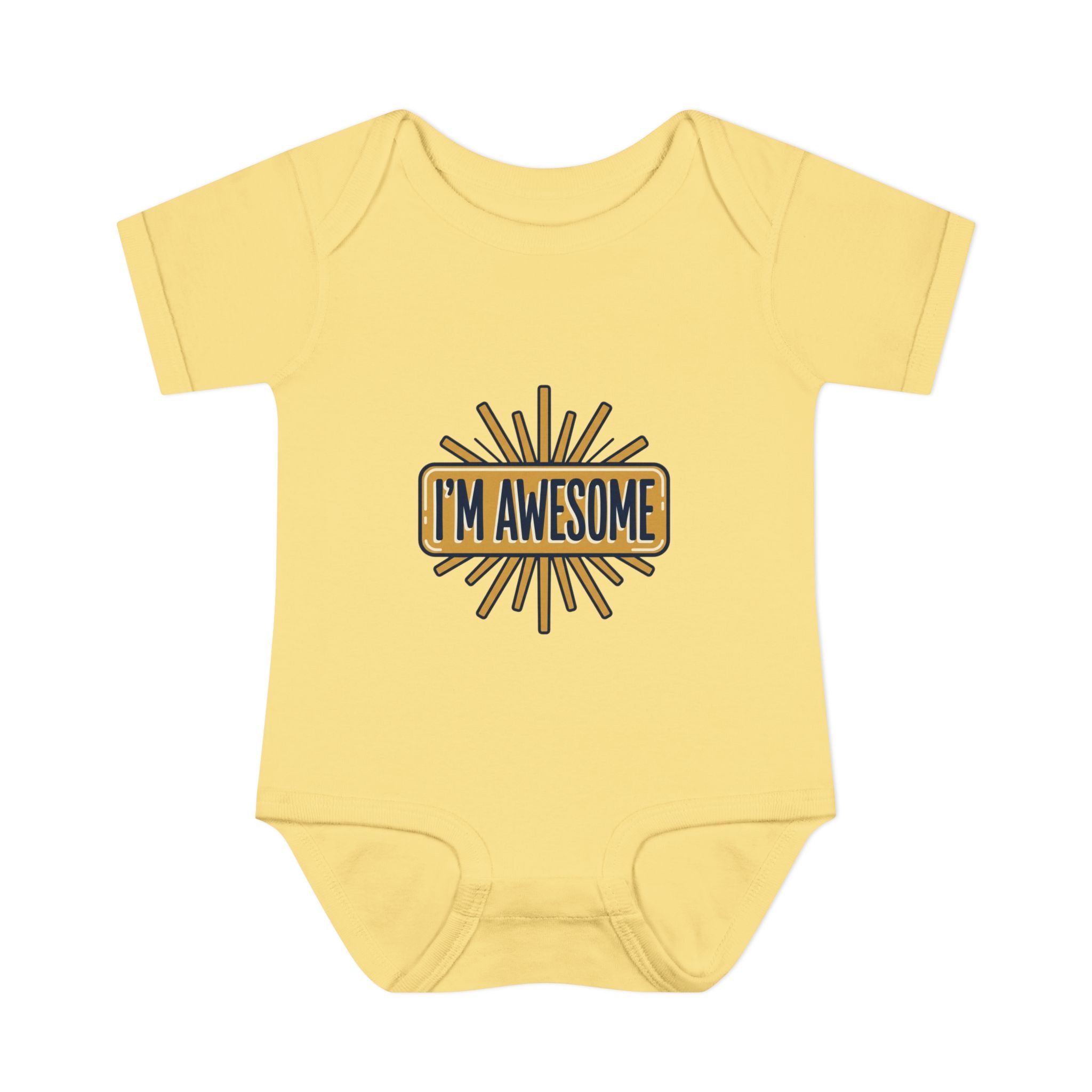 Personalizable Infant Bodysuit – Custom Printed Baby Onesie