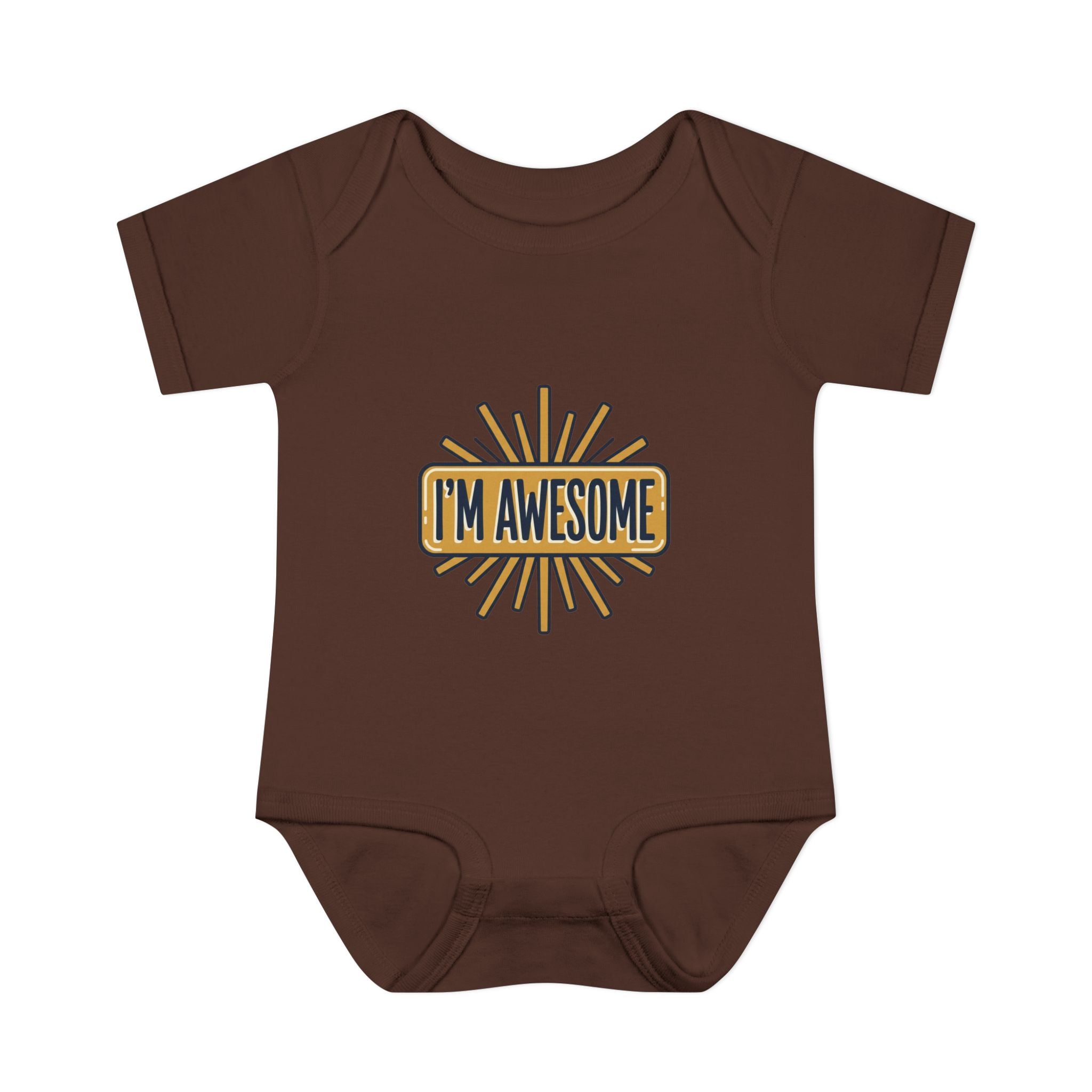 Personalizable Infant Bodysuit – Custom Printed Baby Onesie