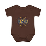 Personalizable Infant Bodysuit – Custom Printed Baby Onesie