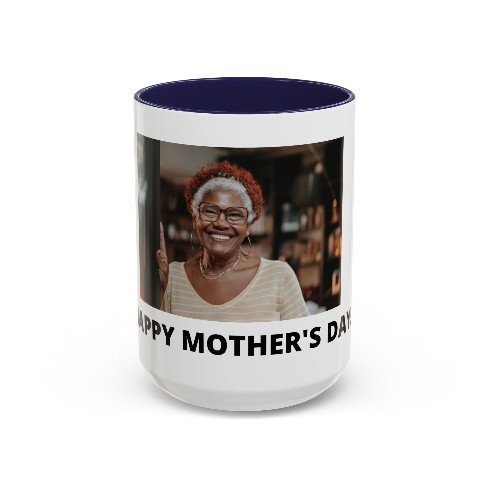 Personalized Accent Coffee Mug — Perfect Mother's Day Gift (11oz/15oz)