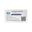 Professional CEO Business Cards — Customizable Contact Card with QR Code