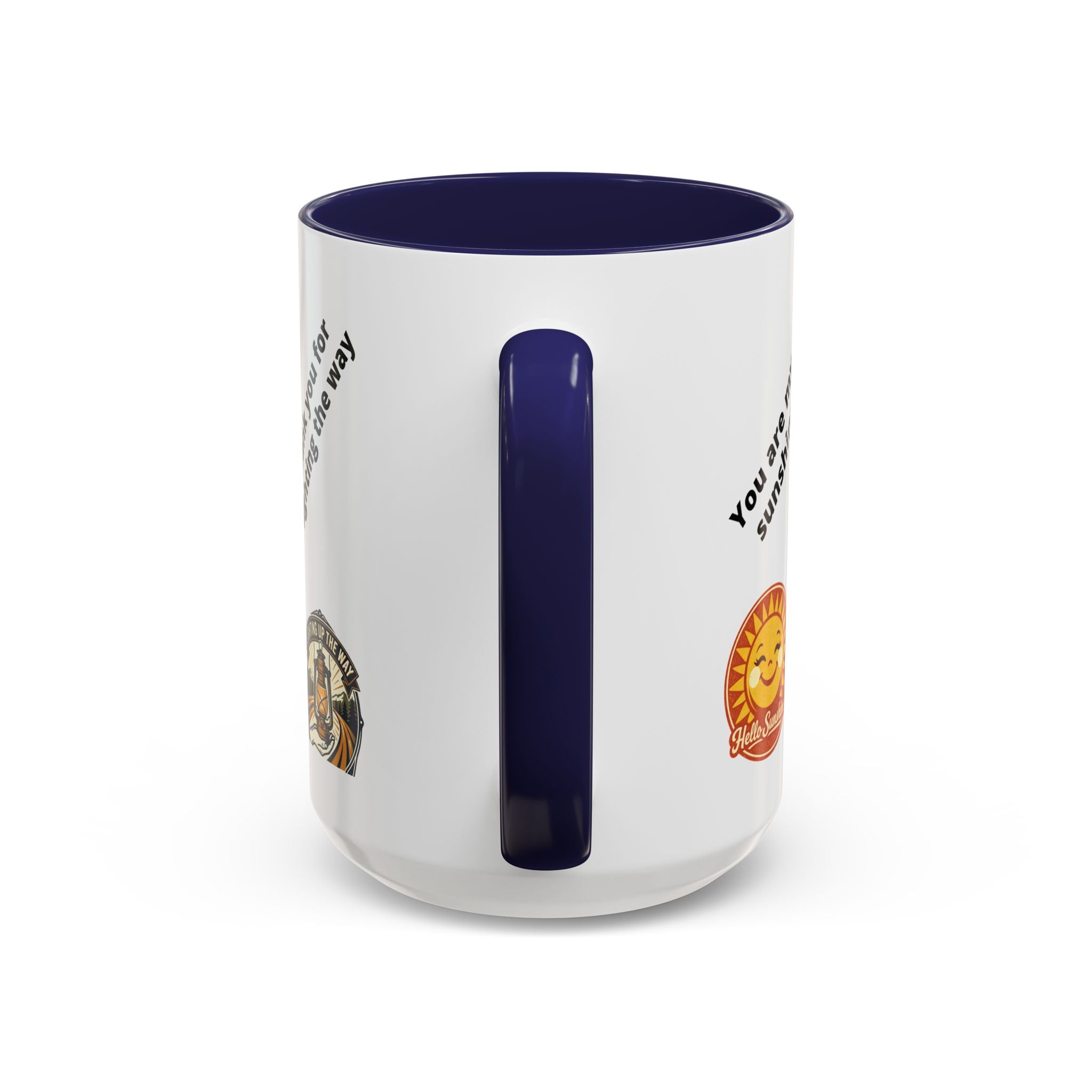 Personalized "Happy Mother's Day" Accent Coffee Mug — 11oz & 15oz