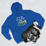 Three-Panel Fleece Hoodie — Custom Unisex Designed Comfort