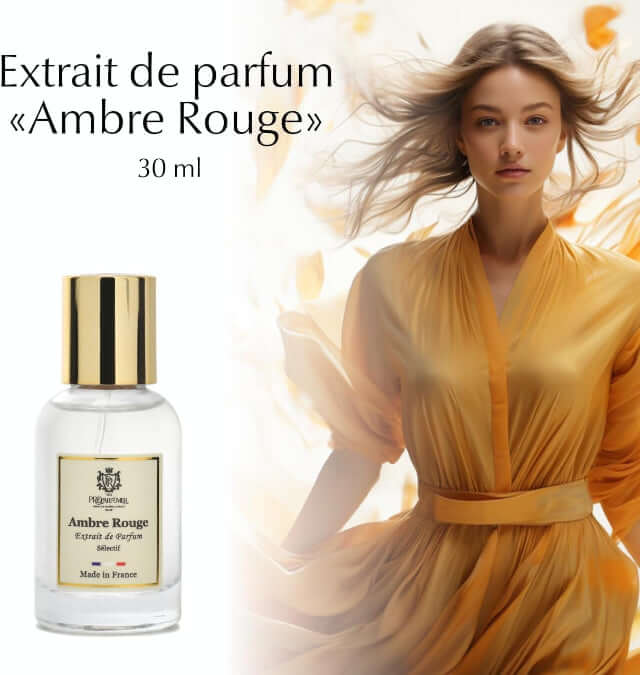 Ambre Rouge - Extrait de Parfum | Luxury Amber Perfume Made in France