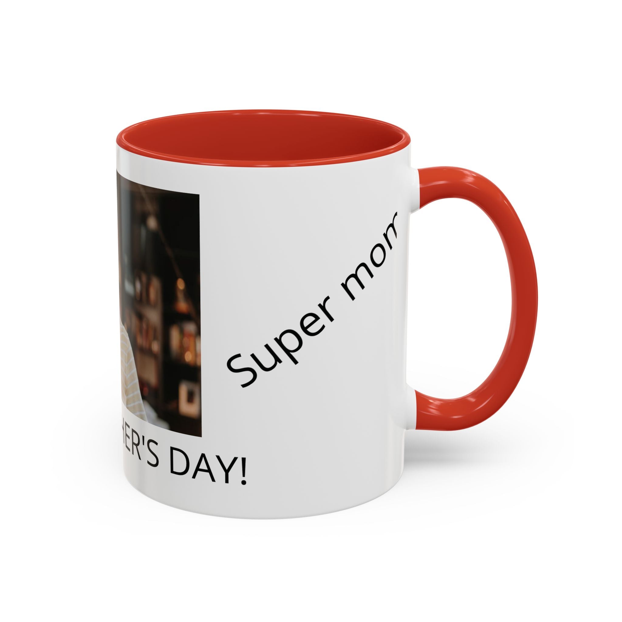 Personalized Accent Coffee Mug — Perfect Mother's Day Gift (11oz/15oz)