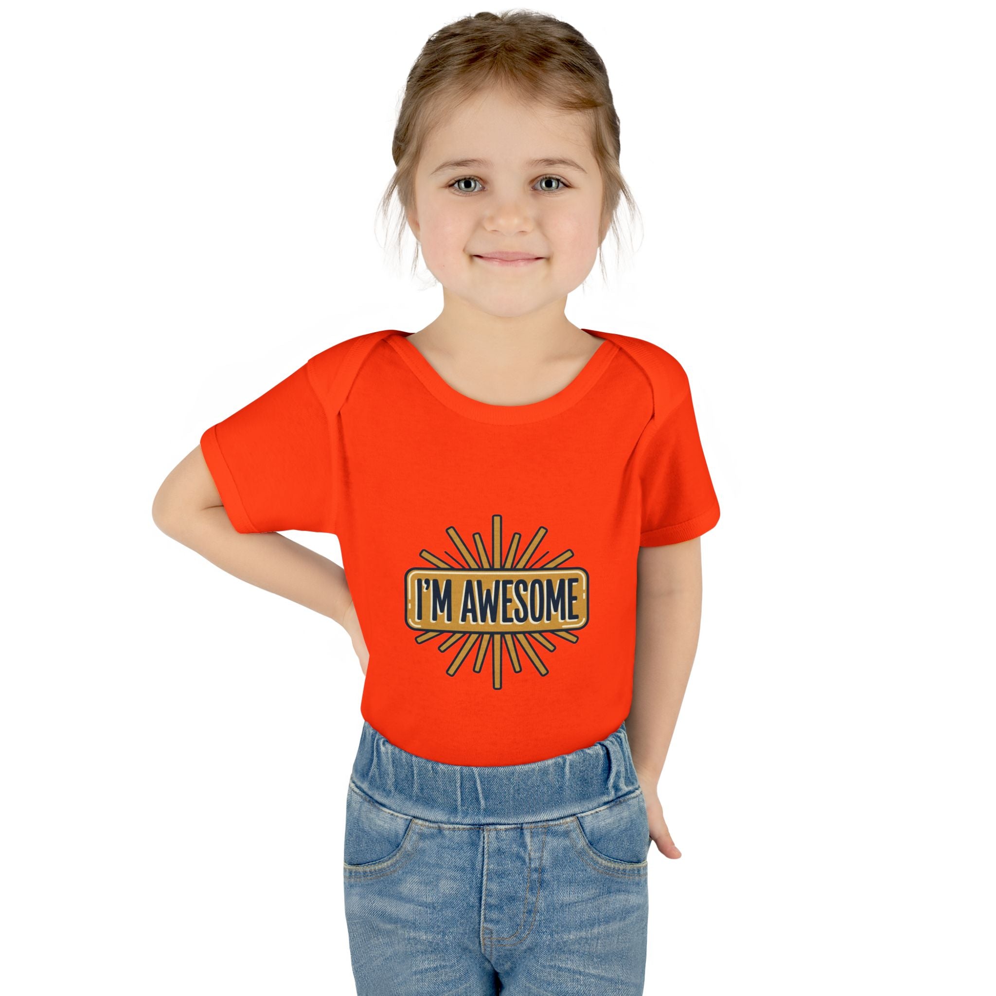 Personalizable Infant Bodysuit – Custom Printed Baby Onesie