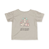 Personalized Infant Tee — Custom Jersey Shirt Natural Heather
