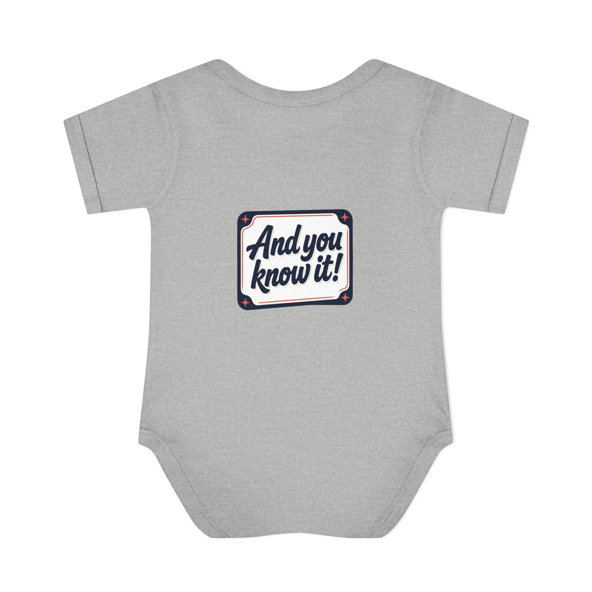 Personalizable Infant Bodysuit – Custom Printed Baby Onesie