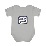 Personalizable Infant Bodysuit – Custom Printed Baby Onesie