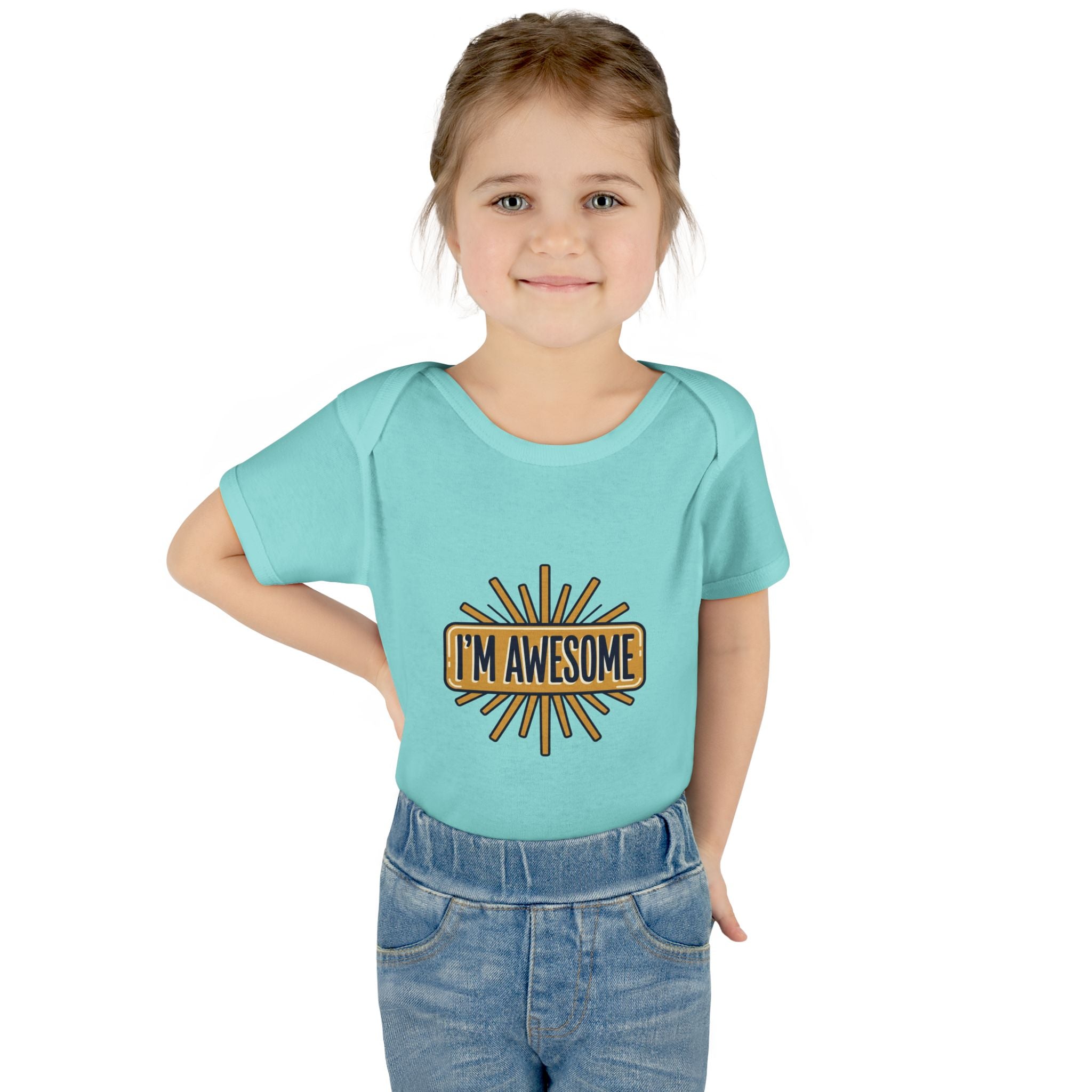Personalizable Infant Bodysuit – Custom Printed Baby Onesie
