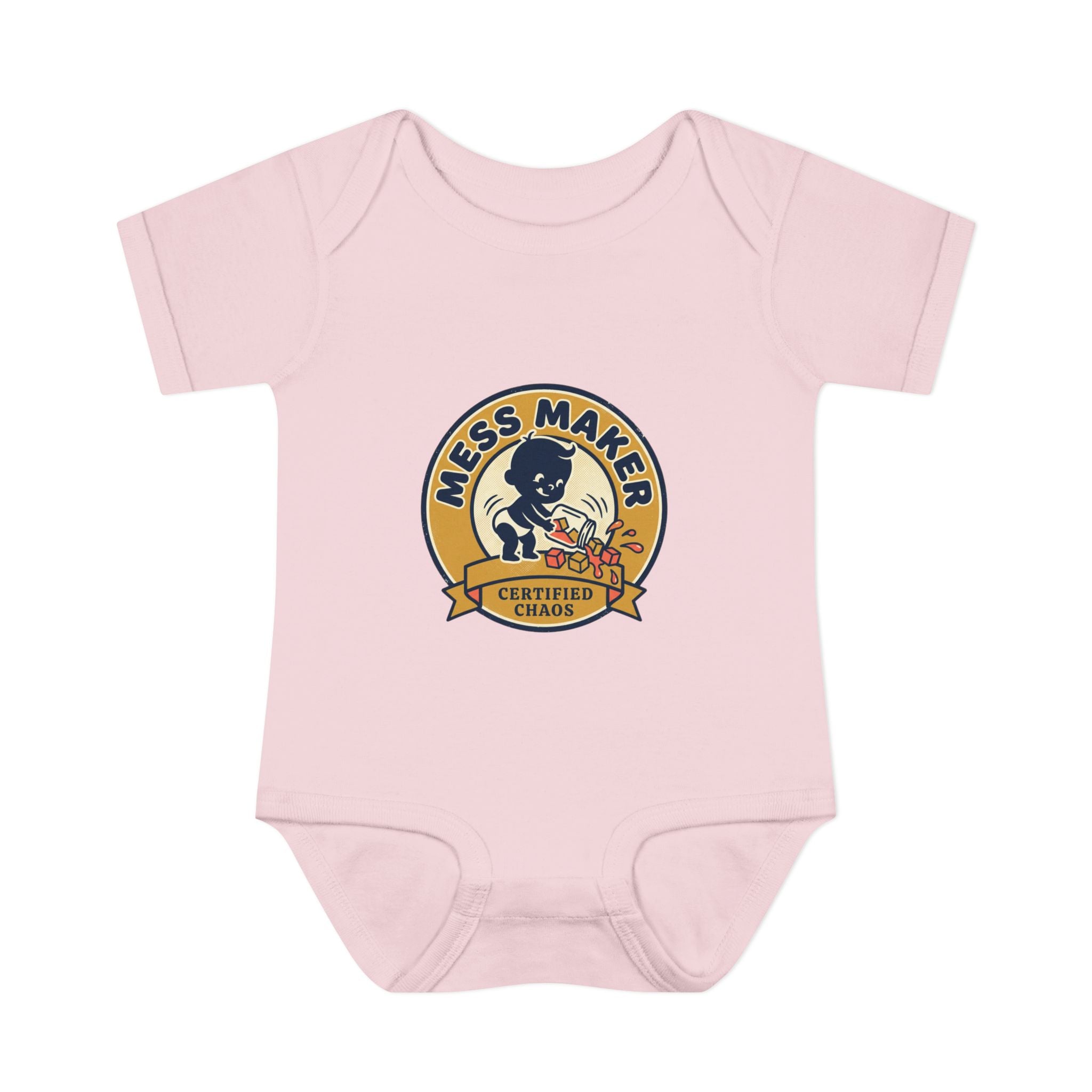 Custom Printed Baby Onesie – Personalizable Infant Bodysuit