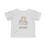 Personalized Infant Tee — Custom Jersey Shirt Heather