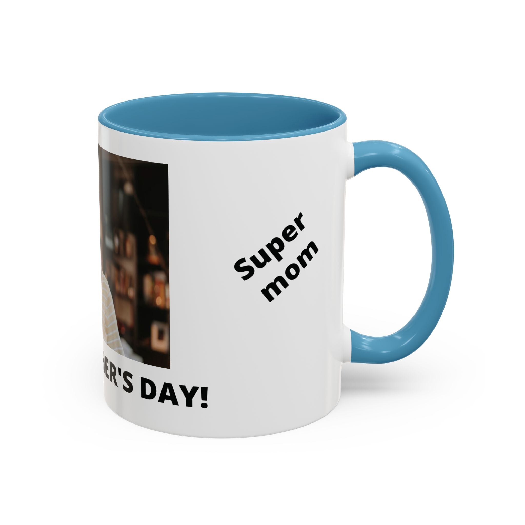 Personalized Accent Coffee Mug — Perfect Mother's Day Gift (11oz/15oz)