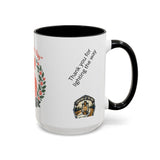 Personalized "Happy Mother's Day" Accent Coffee Mug — 11oz & 15oz