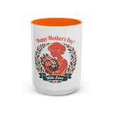 Personalized "Happy Mother's Day" Accent Coffee Mug — 11oz & 15oz