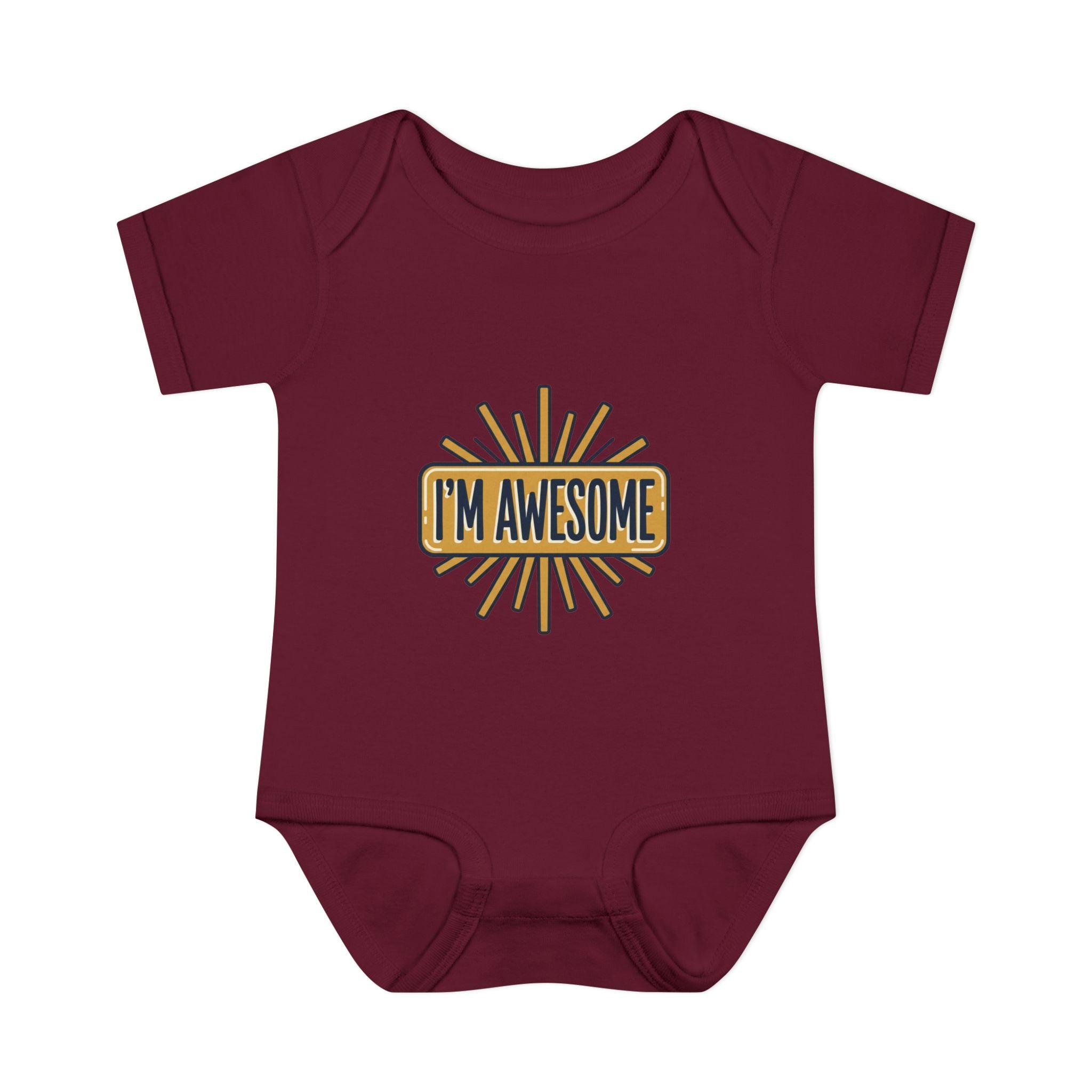 Personalizable Infant Bodysuit – Custom Printed Baby Onesie