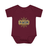 Personalizable Infant Bodysuit – Custom Printed Baby Onesie