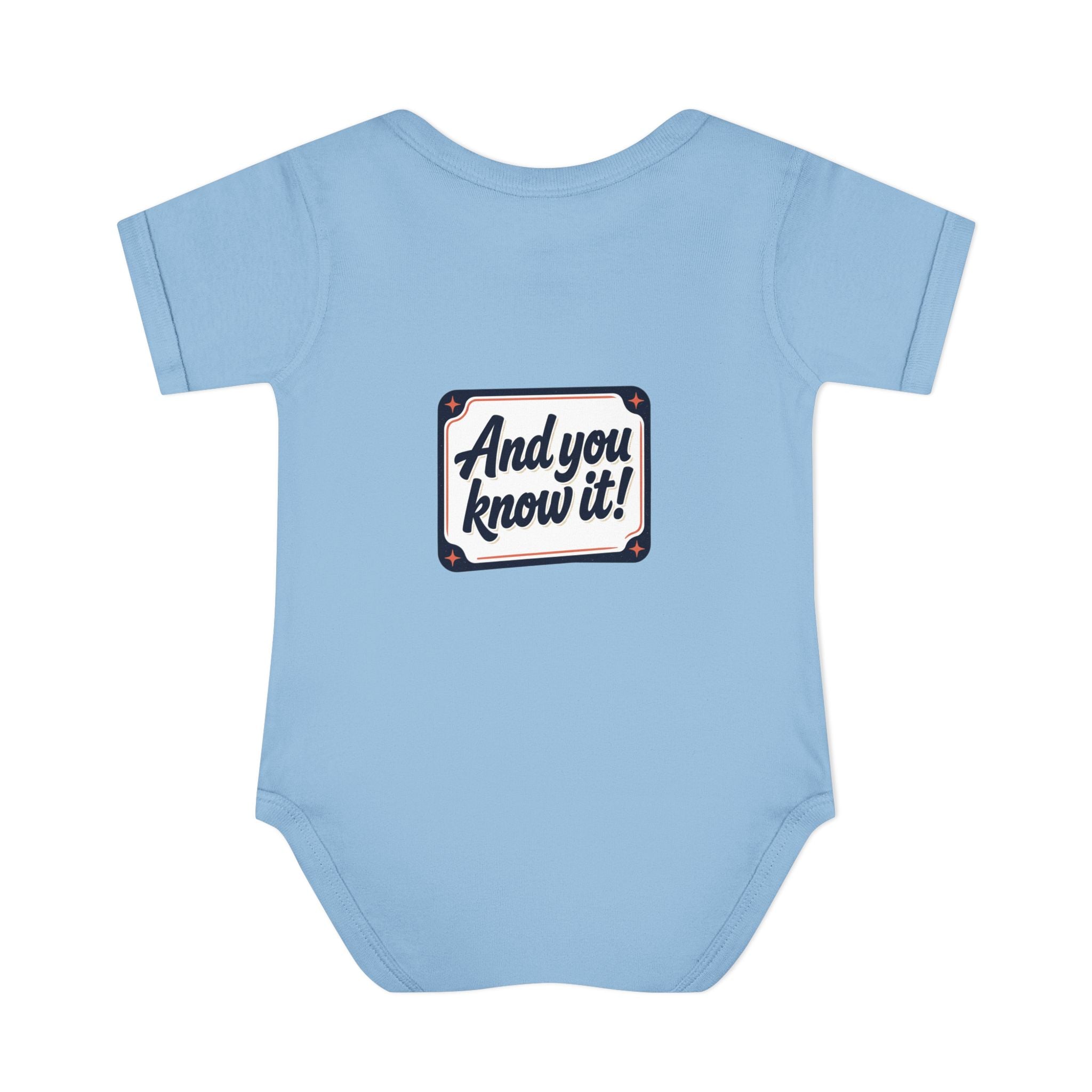 Personalizable Infant Bodysuit – Custom Printed Baby Onesie