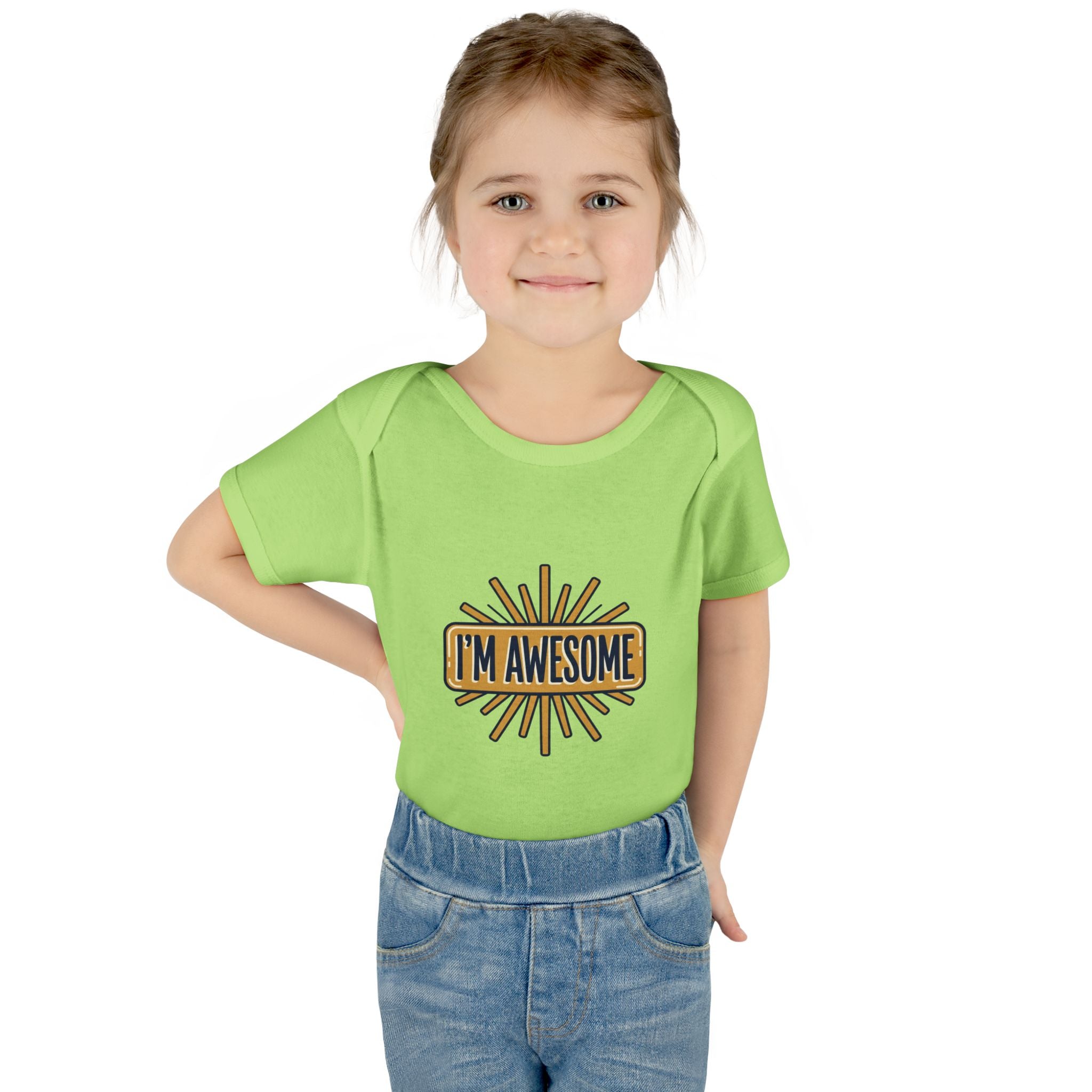 Personalizable Infant Bodysuit – Custom Printed Baby Onesie