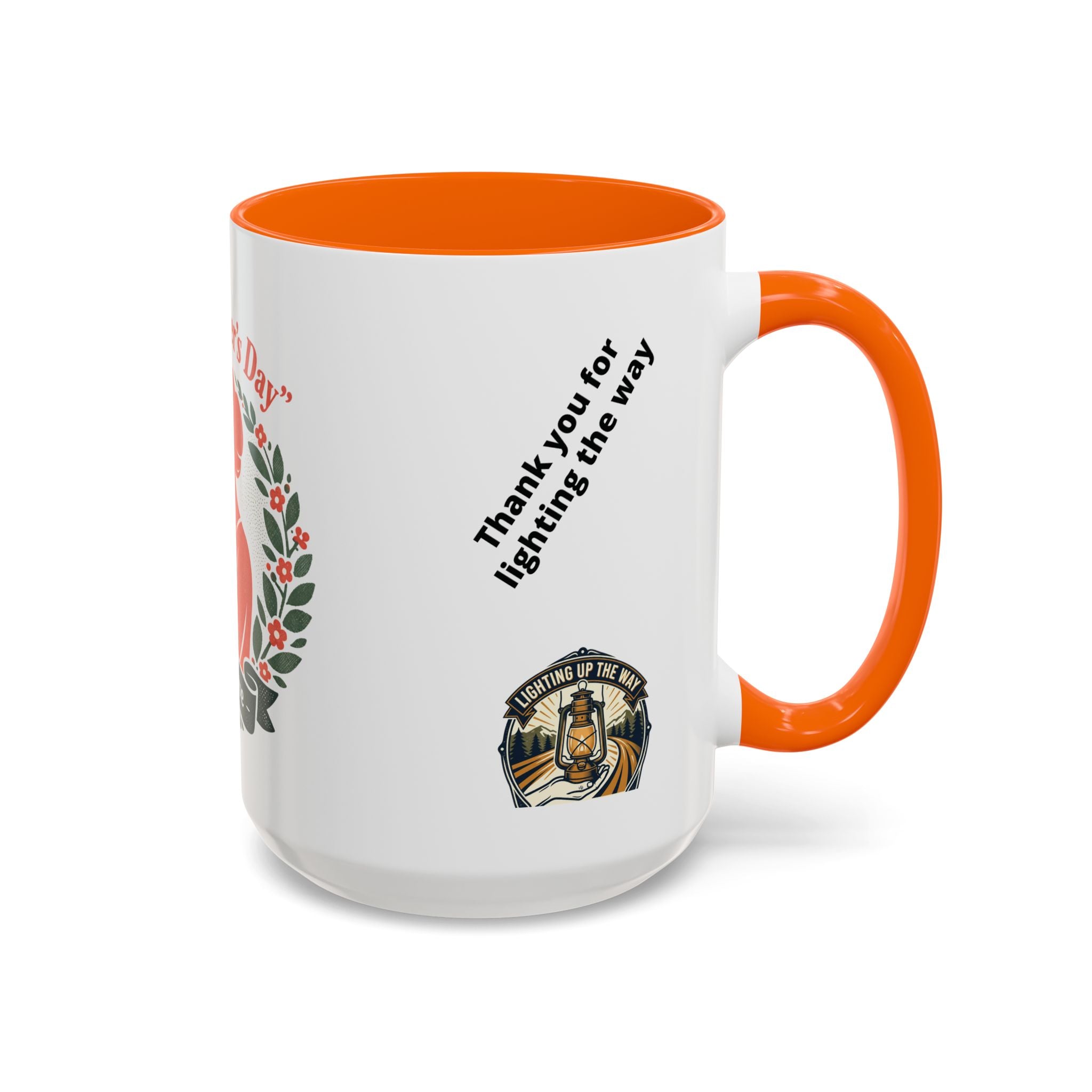 Personalized "Happy Mother's Day" Accent Coffee Mug — 11oz & 15oz