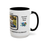 Custom Print-On-Demand Accent Coffee Mug (11/15oz) — Personalized Group Photo Design