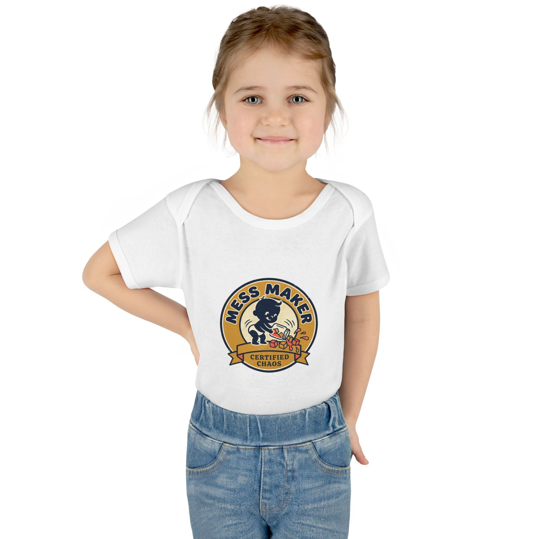 Custom Printed Baby Onesie – Personalizable Infant Bodysuit