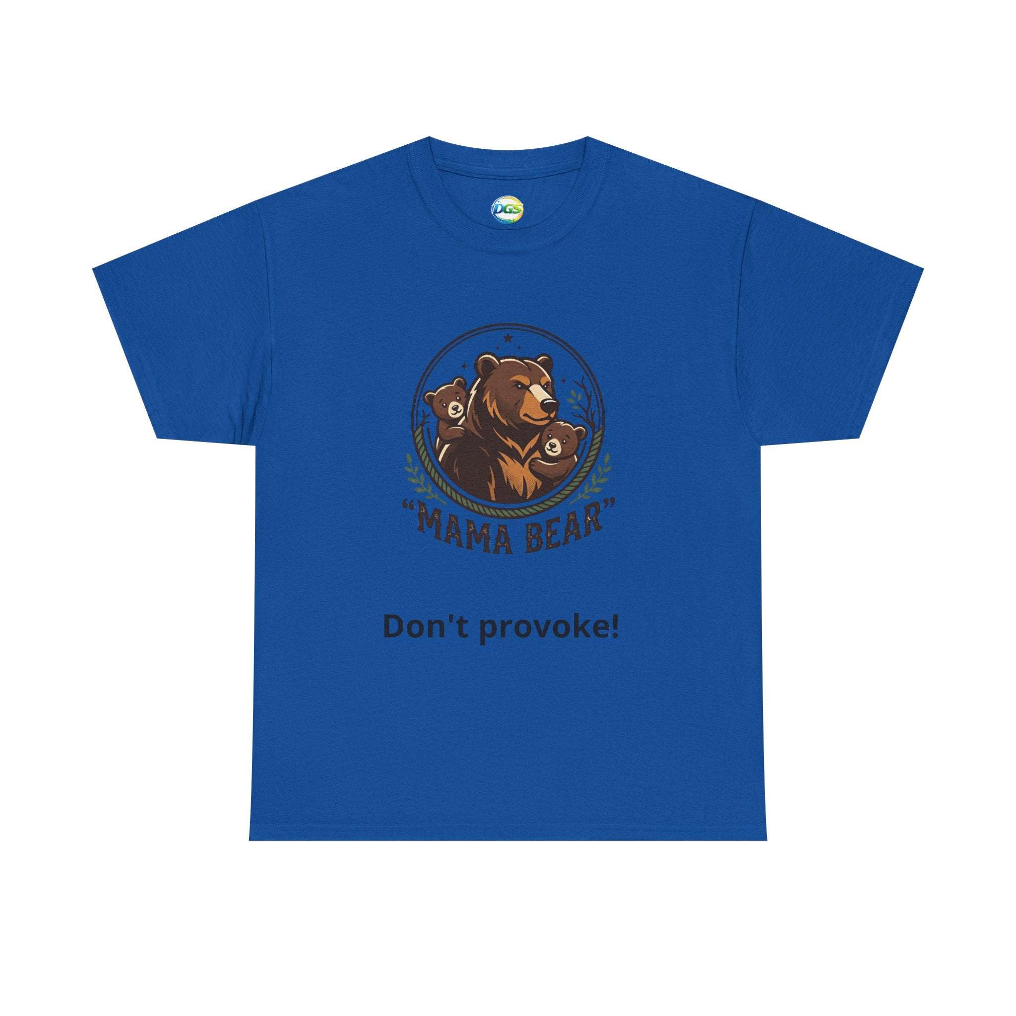 Mama Bear T-Shirt — Cute Mother & Cub Graphic Tee, Mother's Day Gift