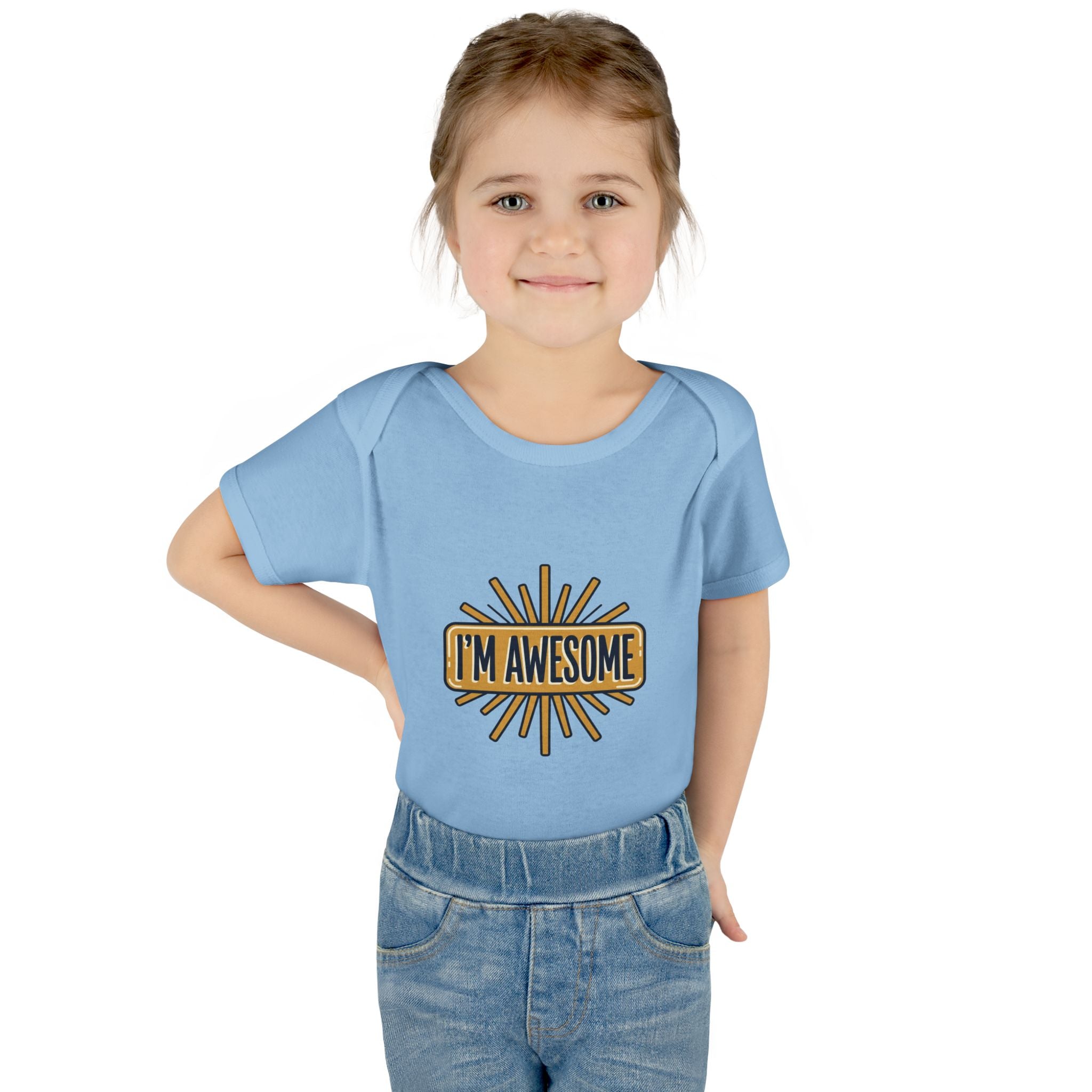 Personalizable Infant Bodysuit – Custom Printed Baby Onesie