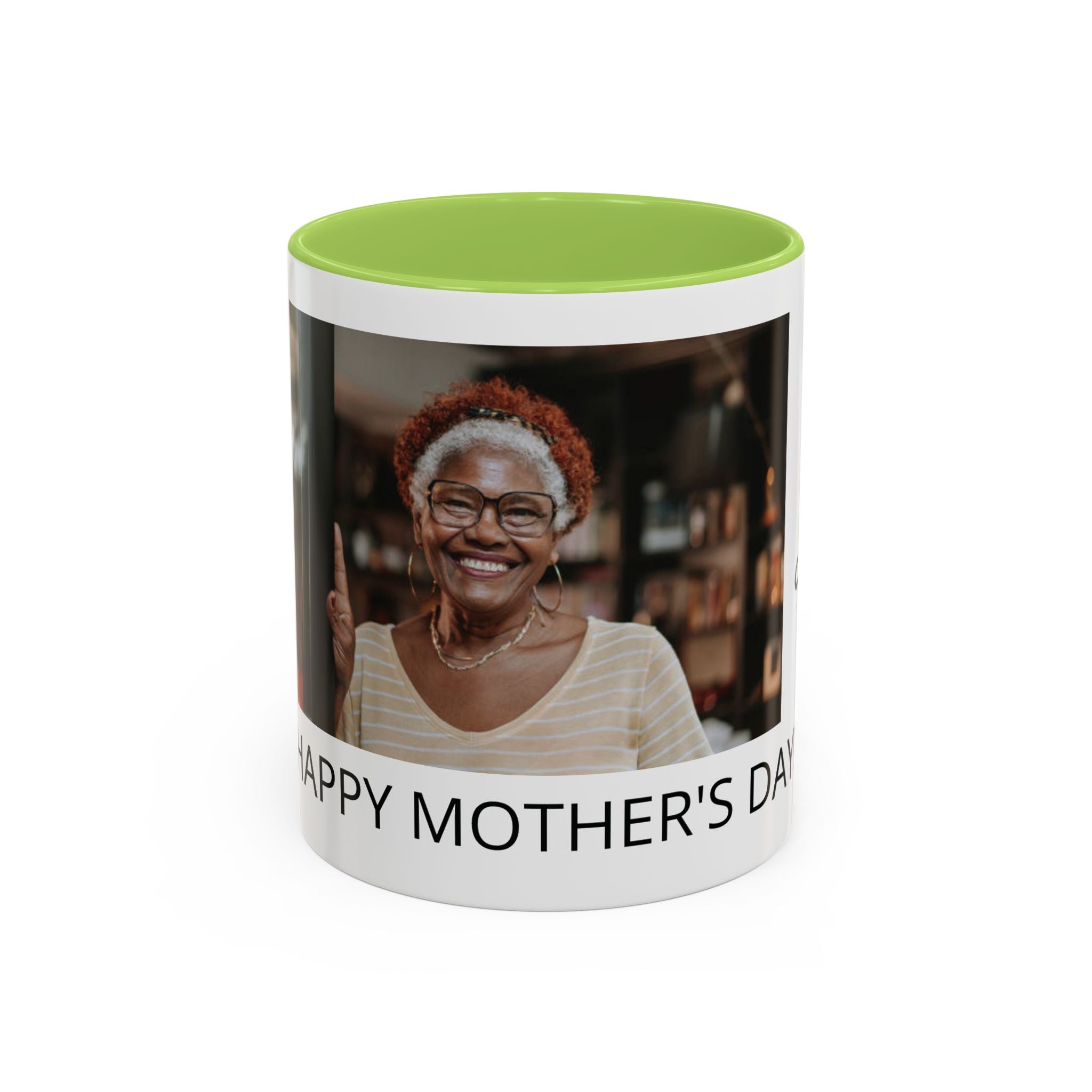 Personalized Accent Coffee Mug — Perfect Mother's Day Gift (11oz/15oz)