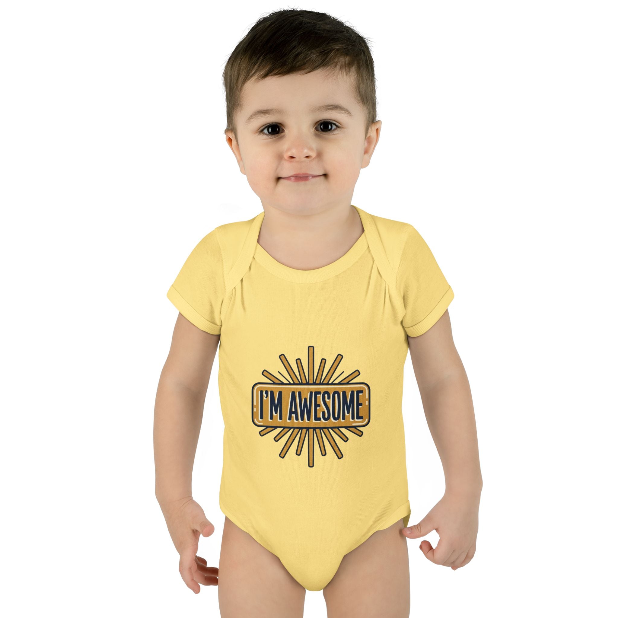 Personalizable Infant Bodysuit – Custom Printed Baby Onesie