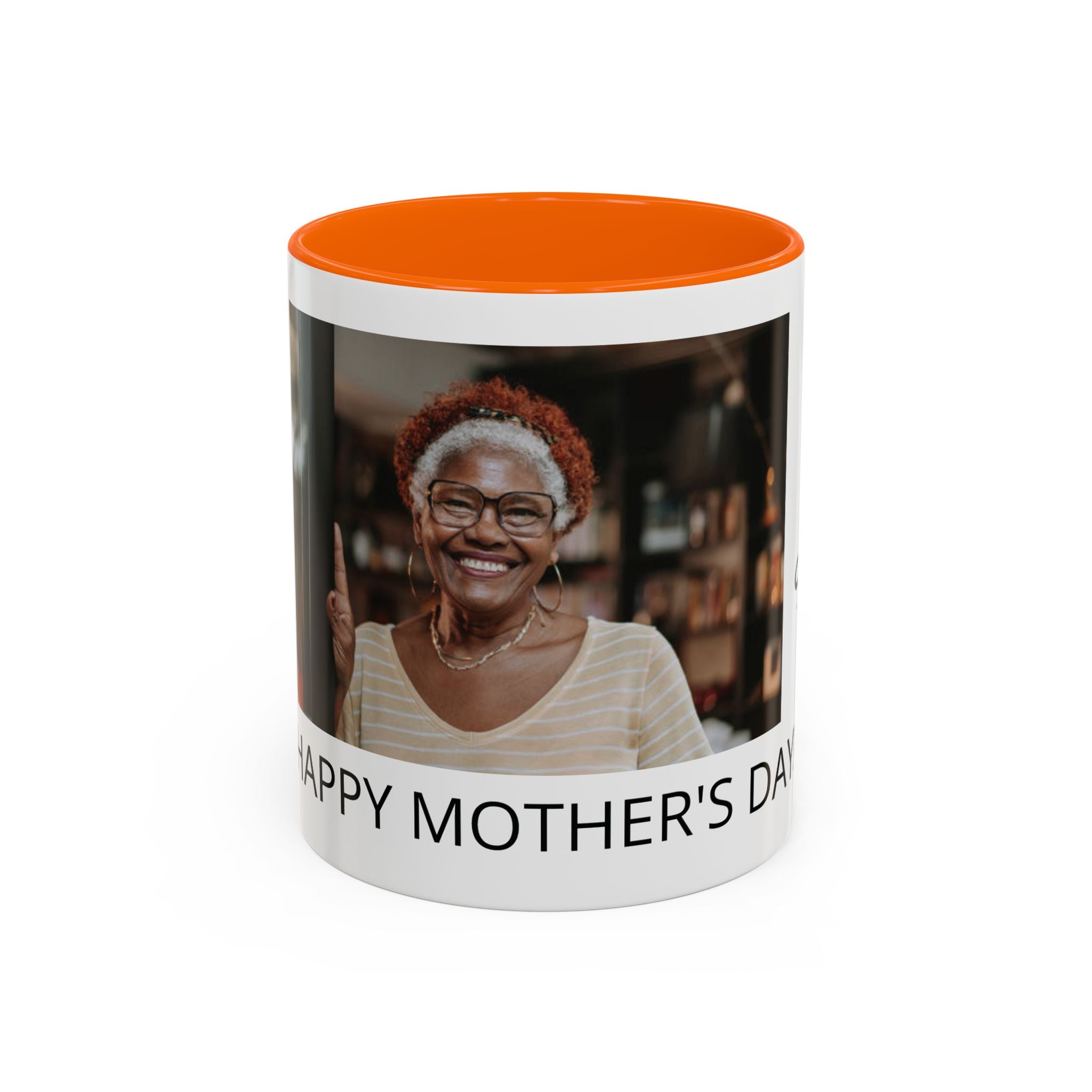 Personalized Accent Coffee Mug — Perfect Mother's Day Gift (11oz/15oz)