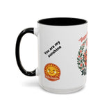 Personalized "Happy Mother's Day" Accent Coffee Mug — 11oz & 15oz