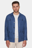 Slim Safari Coat (ocean)