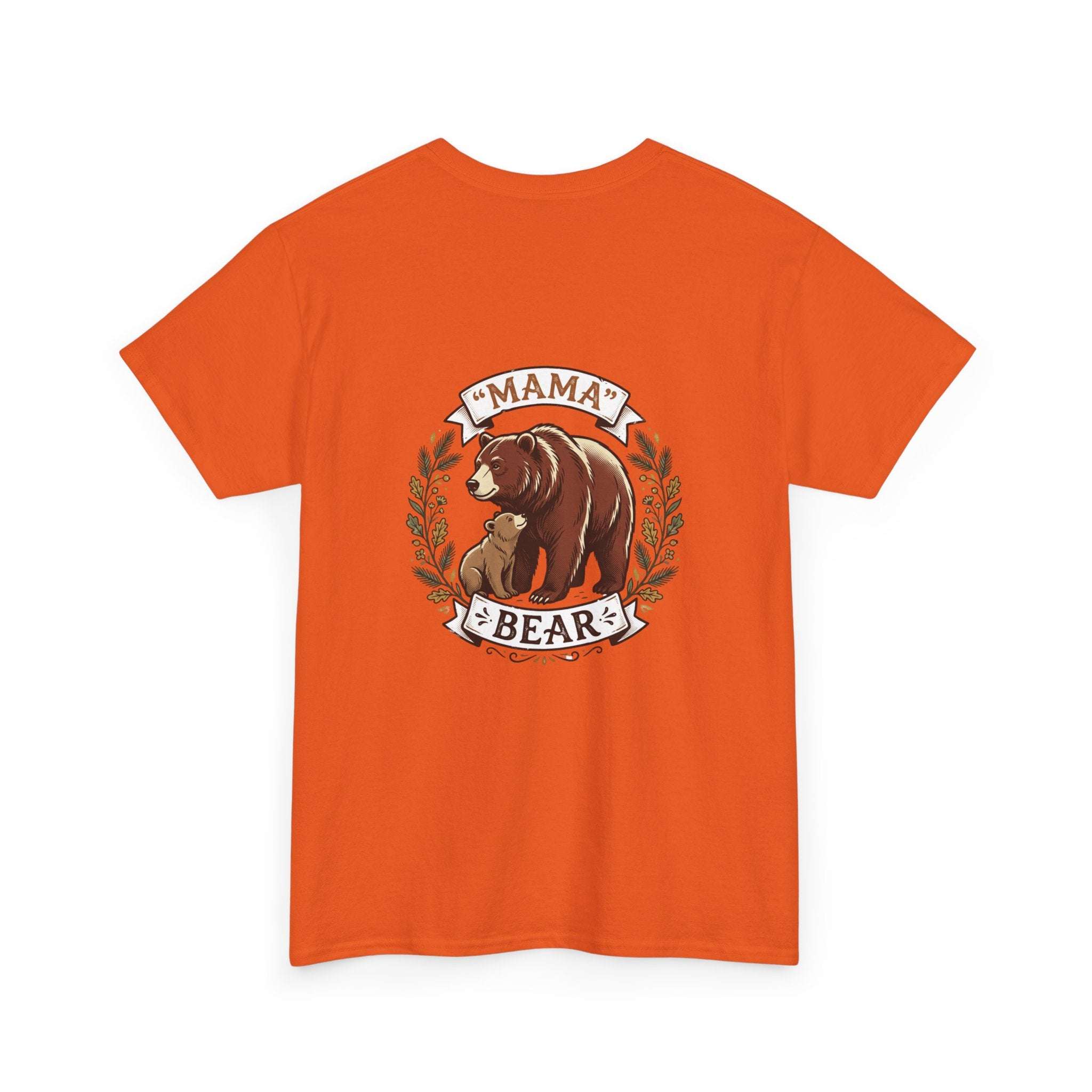 Mama Bear T-Shirt — Cute Mother & Cub Graphic Tee, Mother's Day Gift