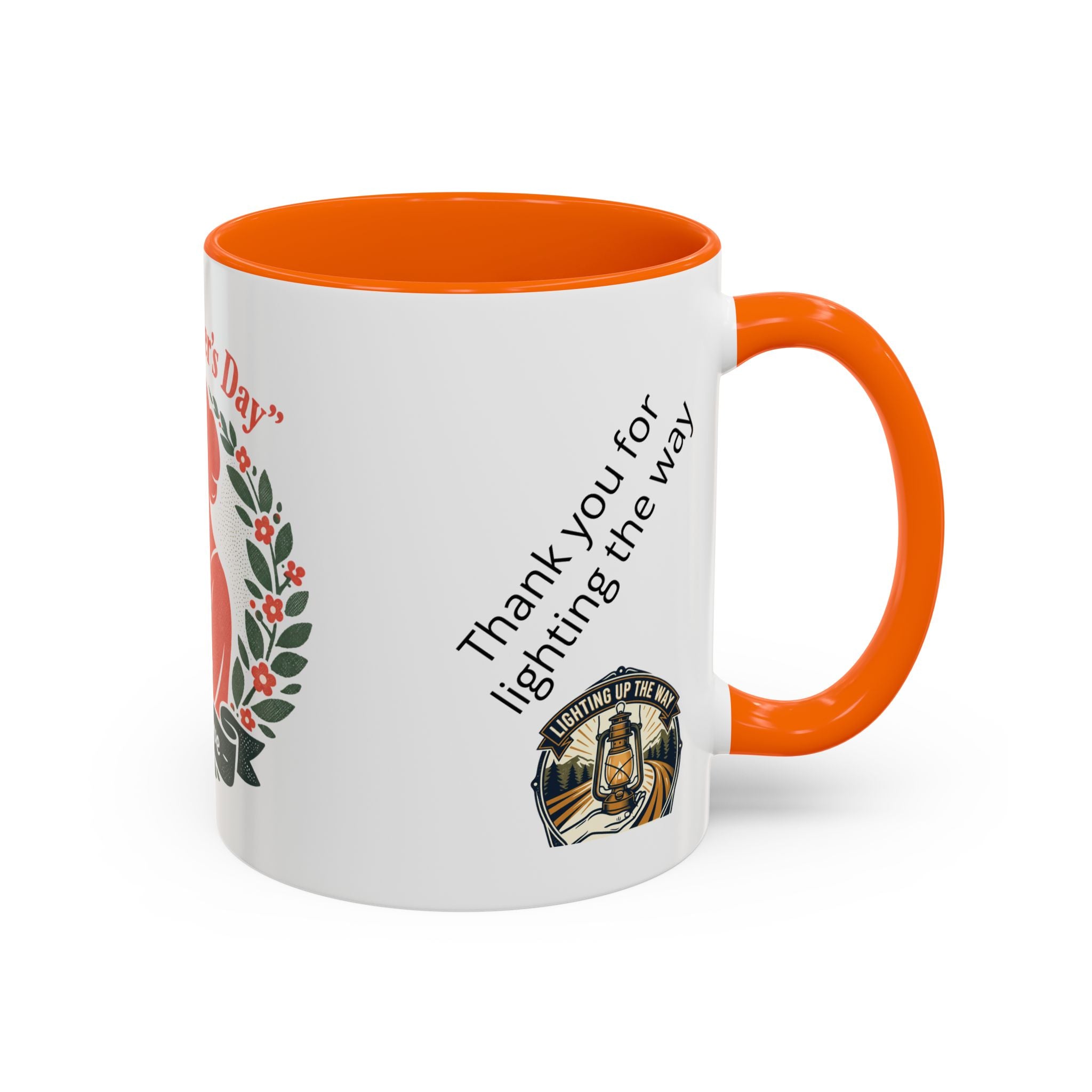 Personalized "Happy Mother's Day" Accent Coffee Mug — 11oz & 15oz