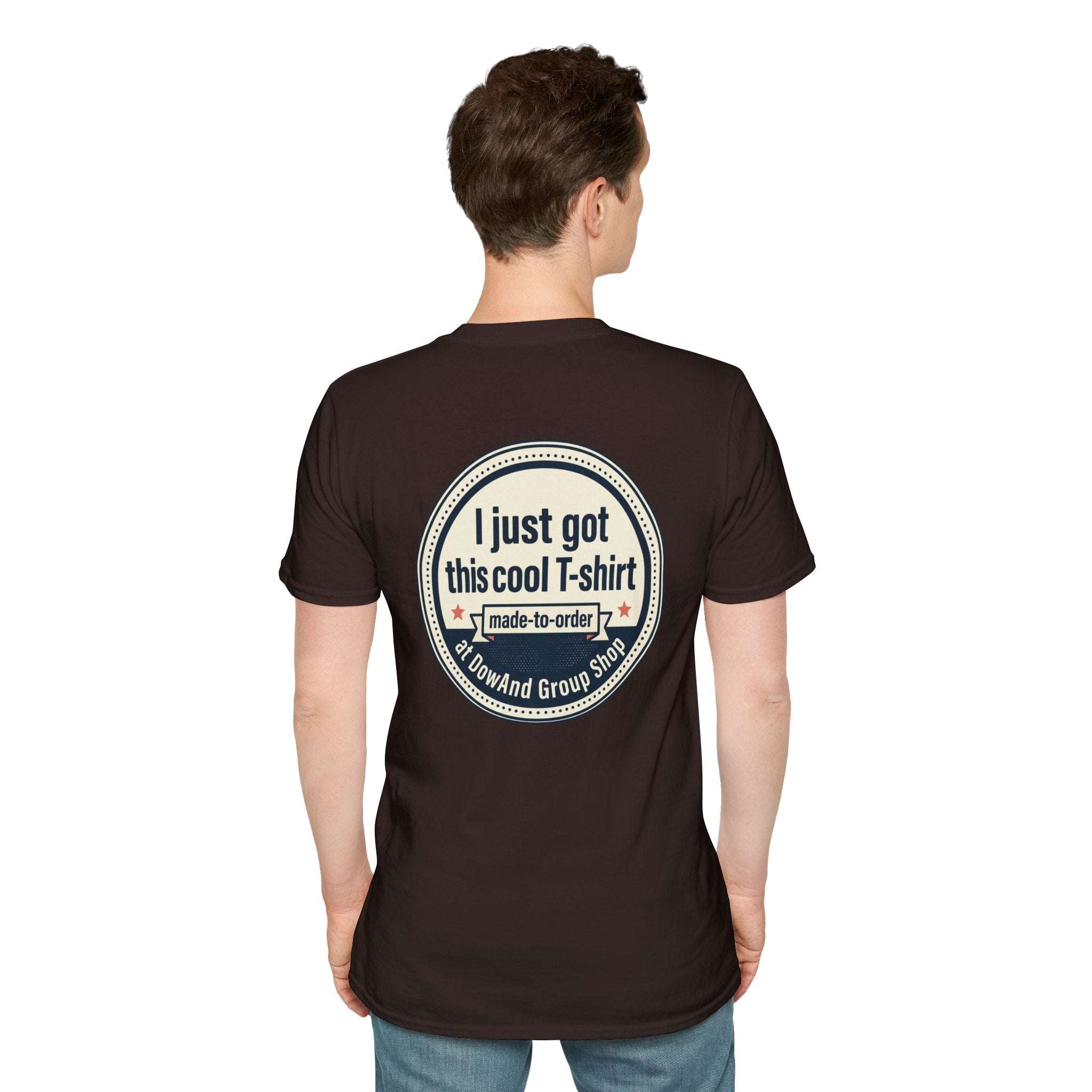 “I Just Got This Cool T‑Shirt” Novelty T-Shirt — Personalized Funny Graphic Tee
