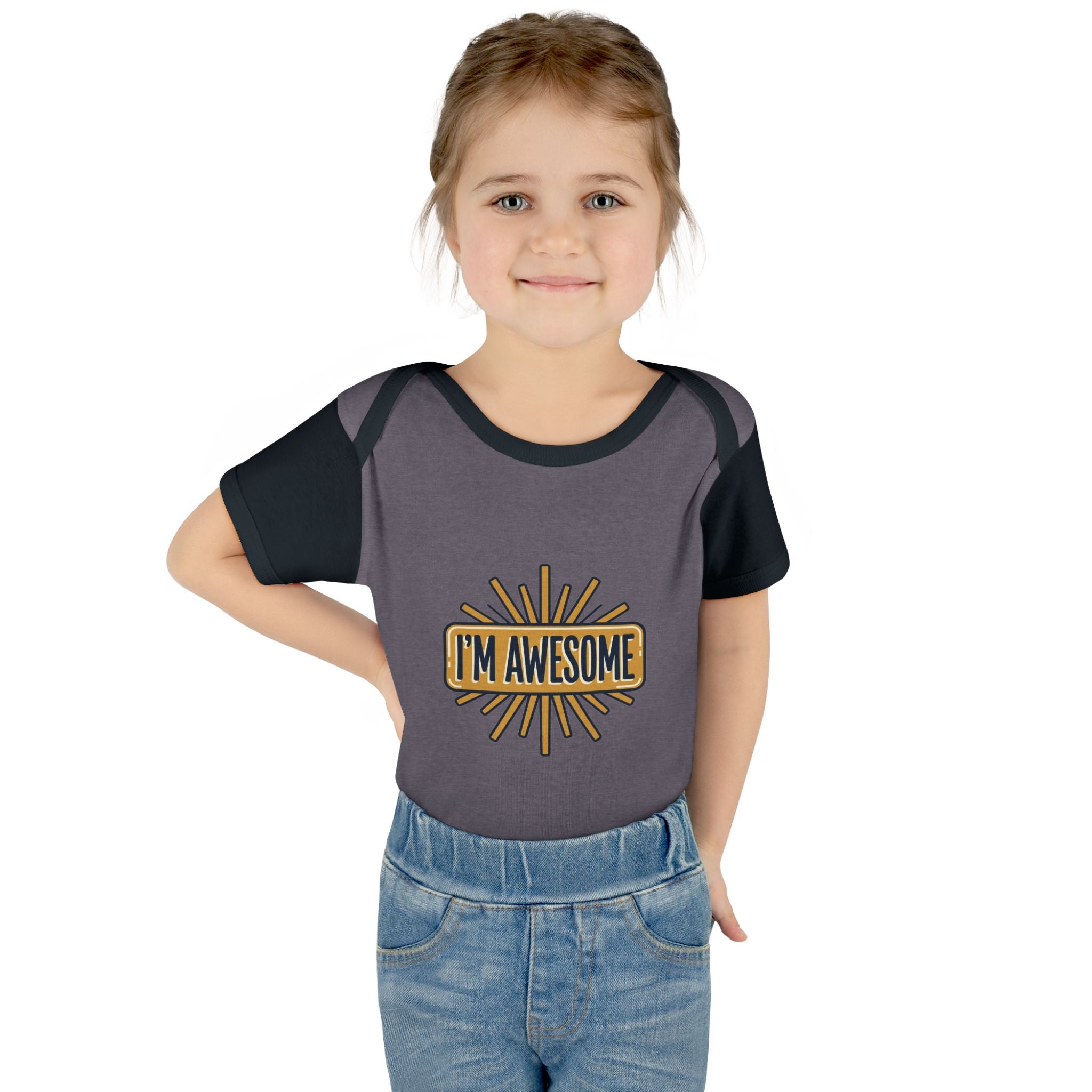 Personalizable Infant Bodysuit – Custom Printed Baby Onesie