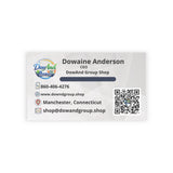 Professional CEO Business Cards — Customizable Contact Card with QR Code