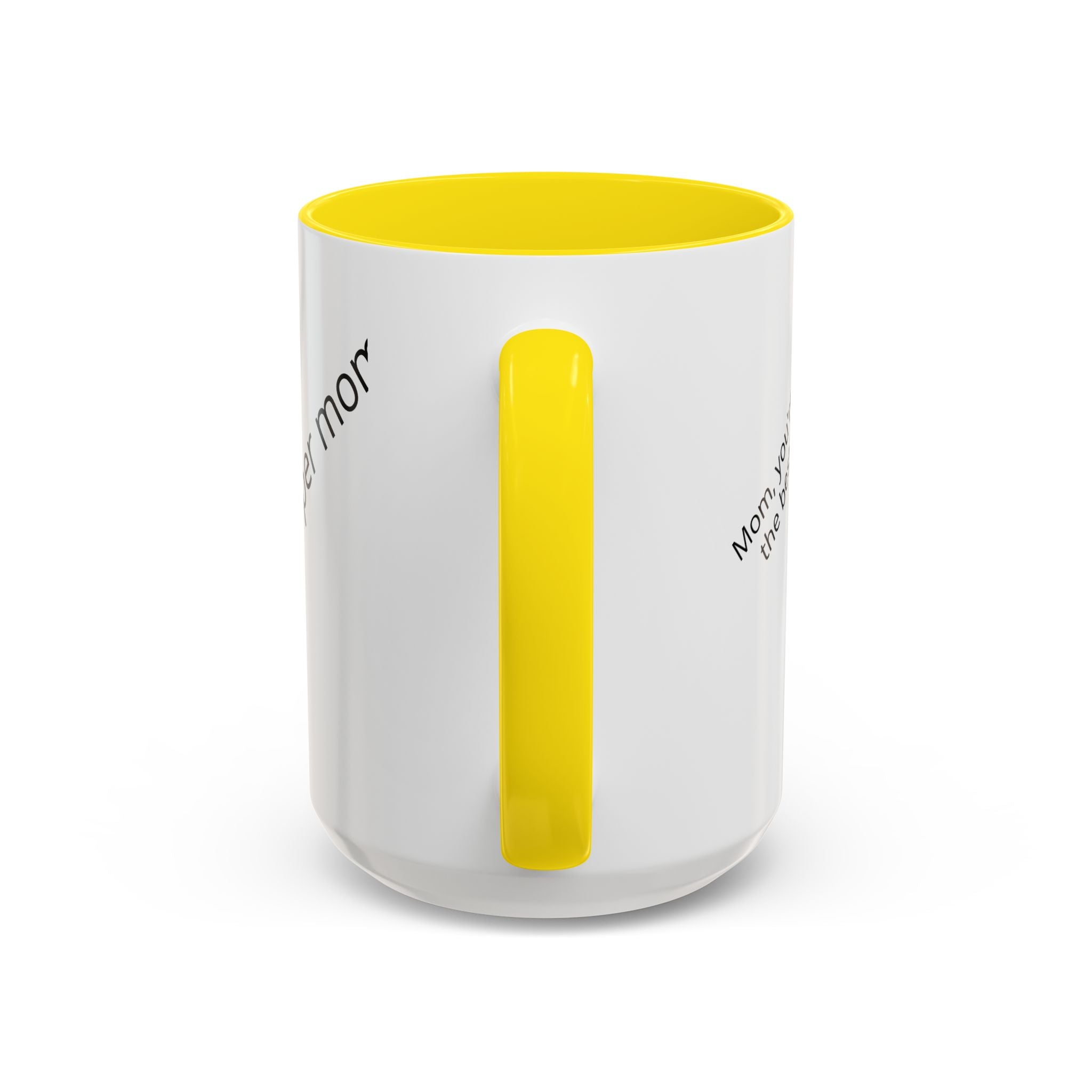 Personalized Accent Coffee Mug — Perfect Mother's Day Gift (11oz/15oz)